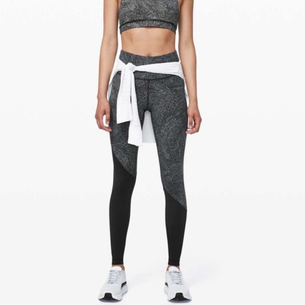 Lululemon x Peloton speed wunder‎ tight leggings size 10 - Picture 2 of 8